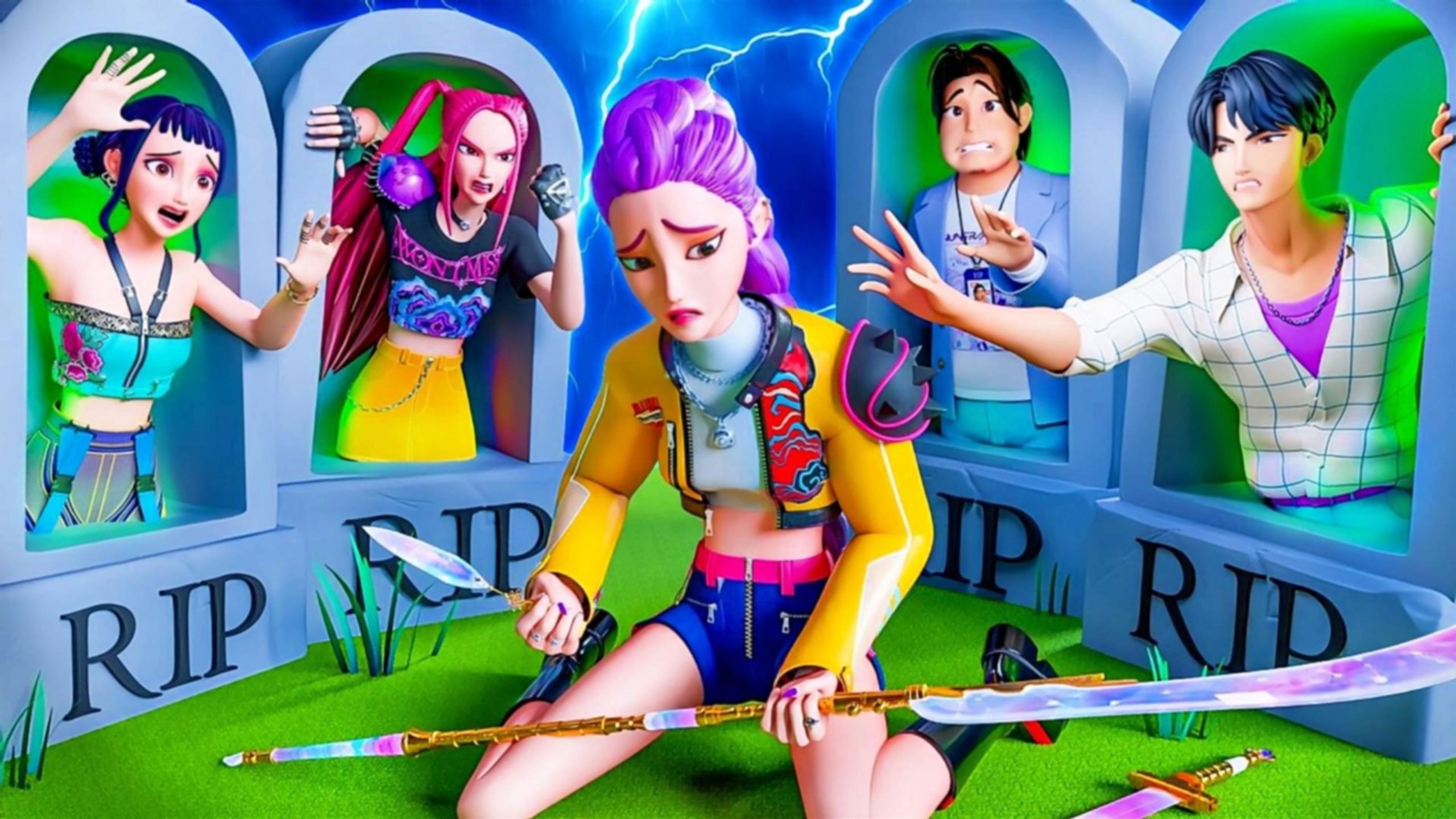 kpop恶魔猎人动画 鲁米与朋友们的背景故事