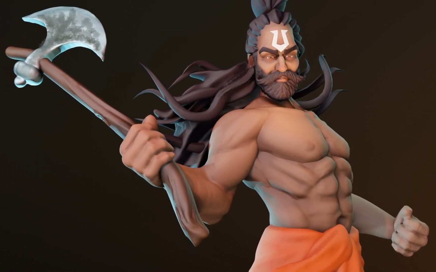 blender 2.9雕刻风格化角色