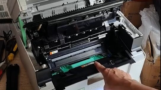 兄弟DCP1638W1848W1808打印机更换碳粉盒 兄弟打印机 兄弟打印机粉盒