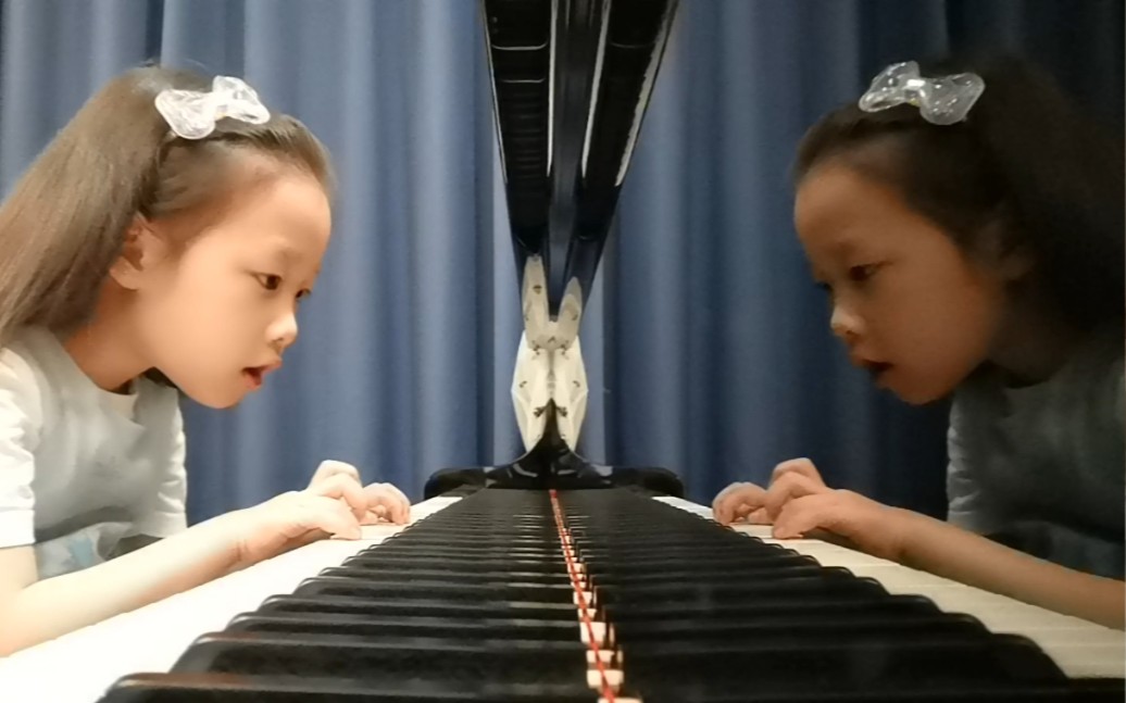 [图]【风之铃piano】妹妹演奏我是一个小茶壶，儿童节快乐