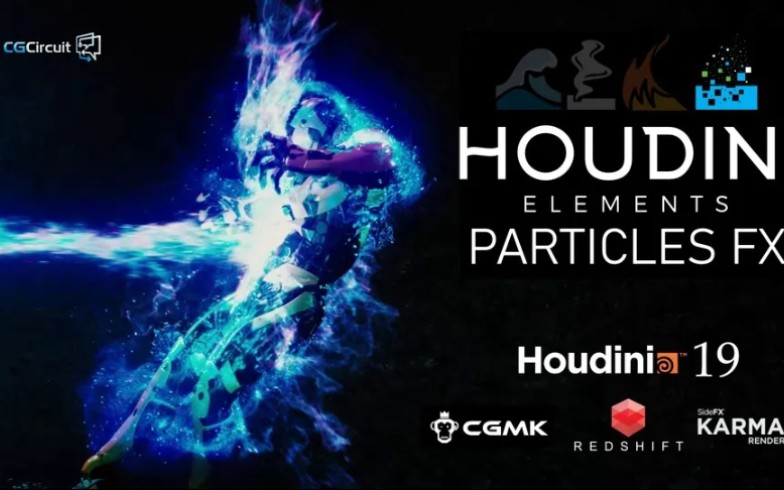 国语H19粒子魔法能量冲击波Houdini Elements  Particles FX哔哩哔哩bilibili