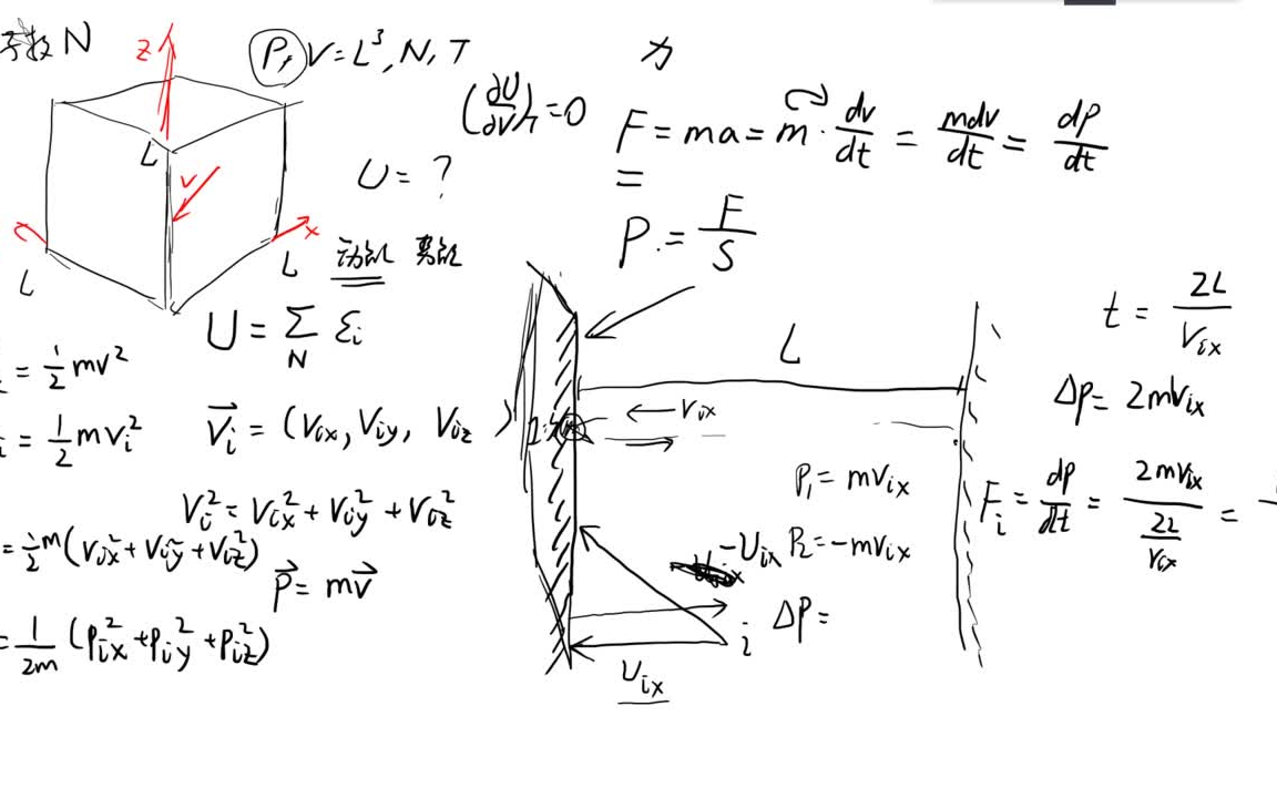 [化学热力学1.1:理想气体的内能哔哩哔哩bilibili