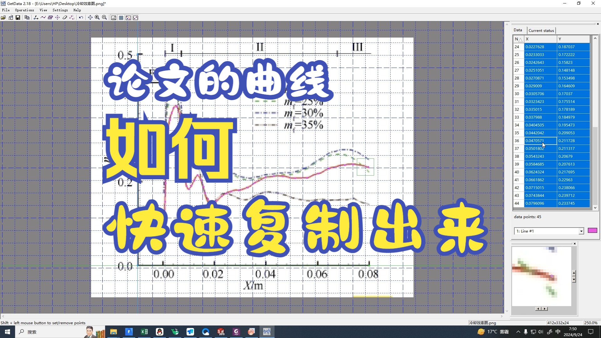 如何用getdata快速复制论文中的曲线图哔哩哔哩bilibili