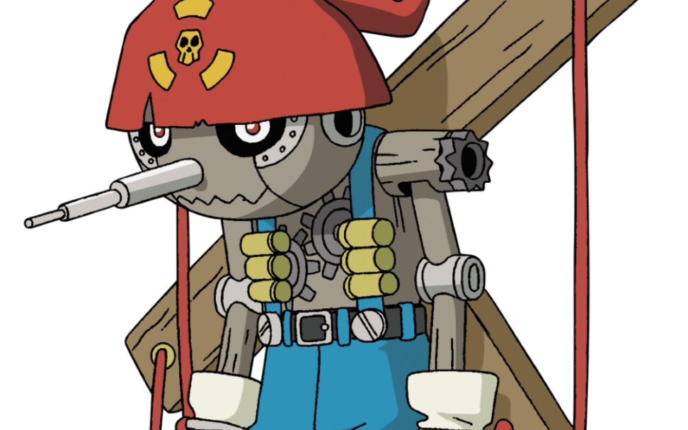 木偶兽——画画