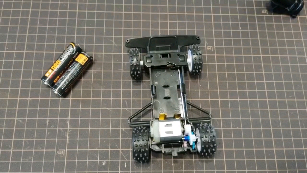 迷你四驱车 锐泽t1底盘齿轮比调整