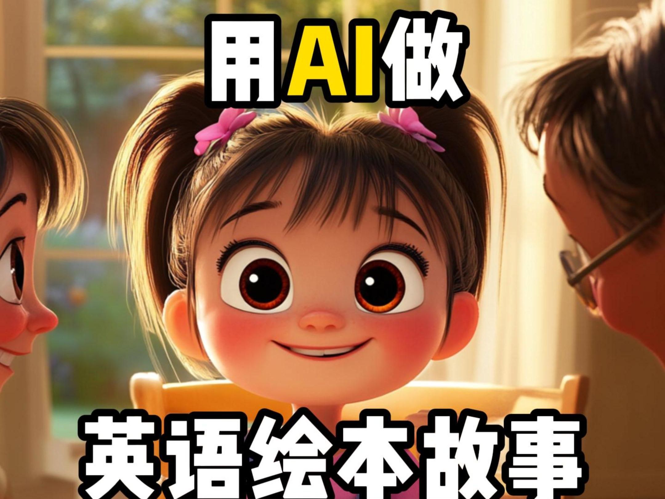 【AI】用AI制作爆火的英语绘本小故事,轻松涨粉哔哩哔哩bilibili