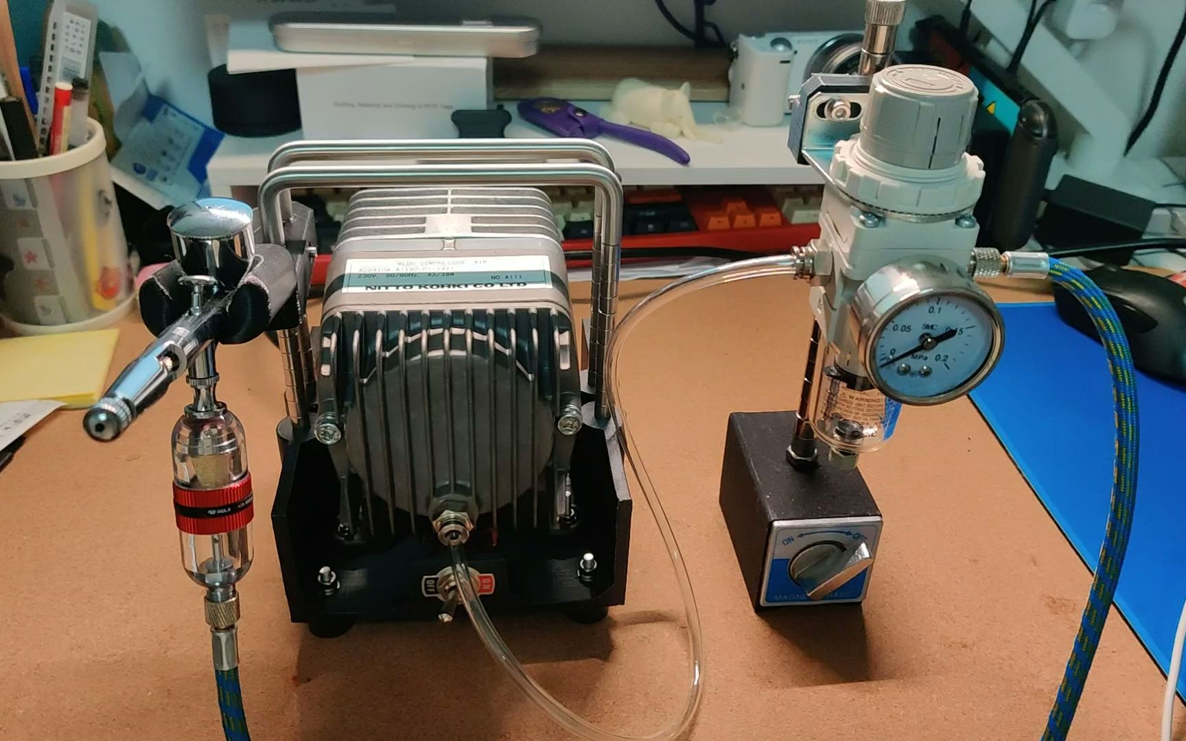 自制高压气泵制作过程图片