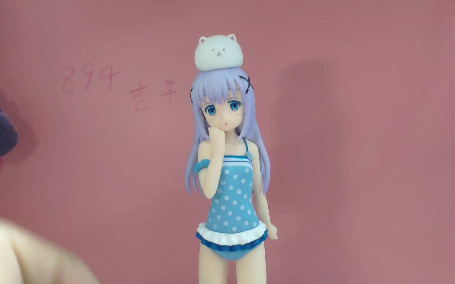 绝版sega点兔香风智乃智乃水着泳装正版景品手办杏子手办拍摄开箱测评