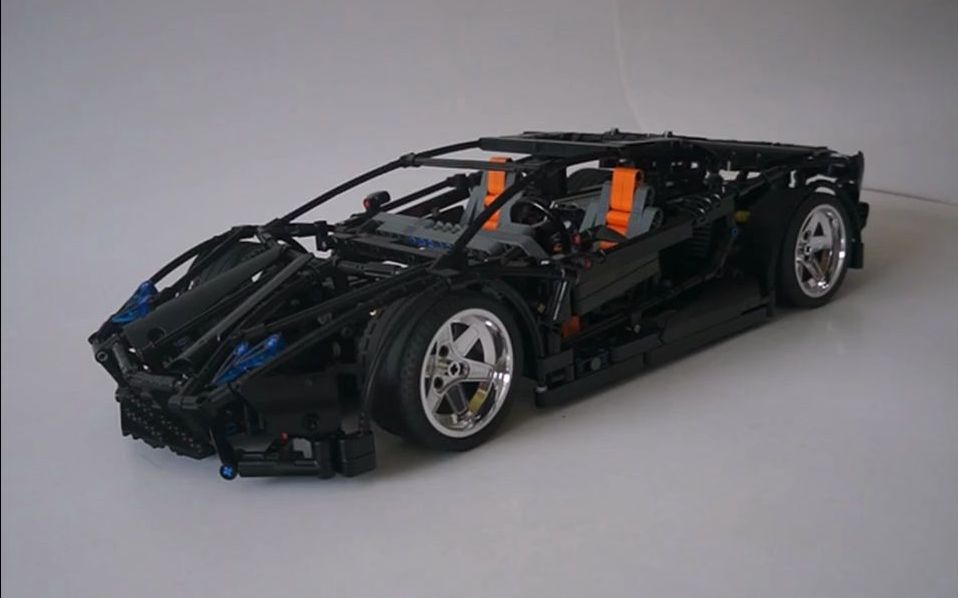 乐高科技moc lego technic supercar