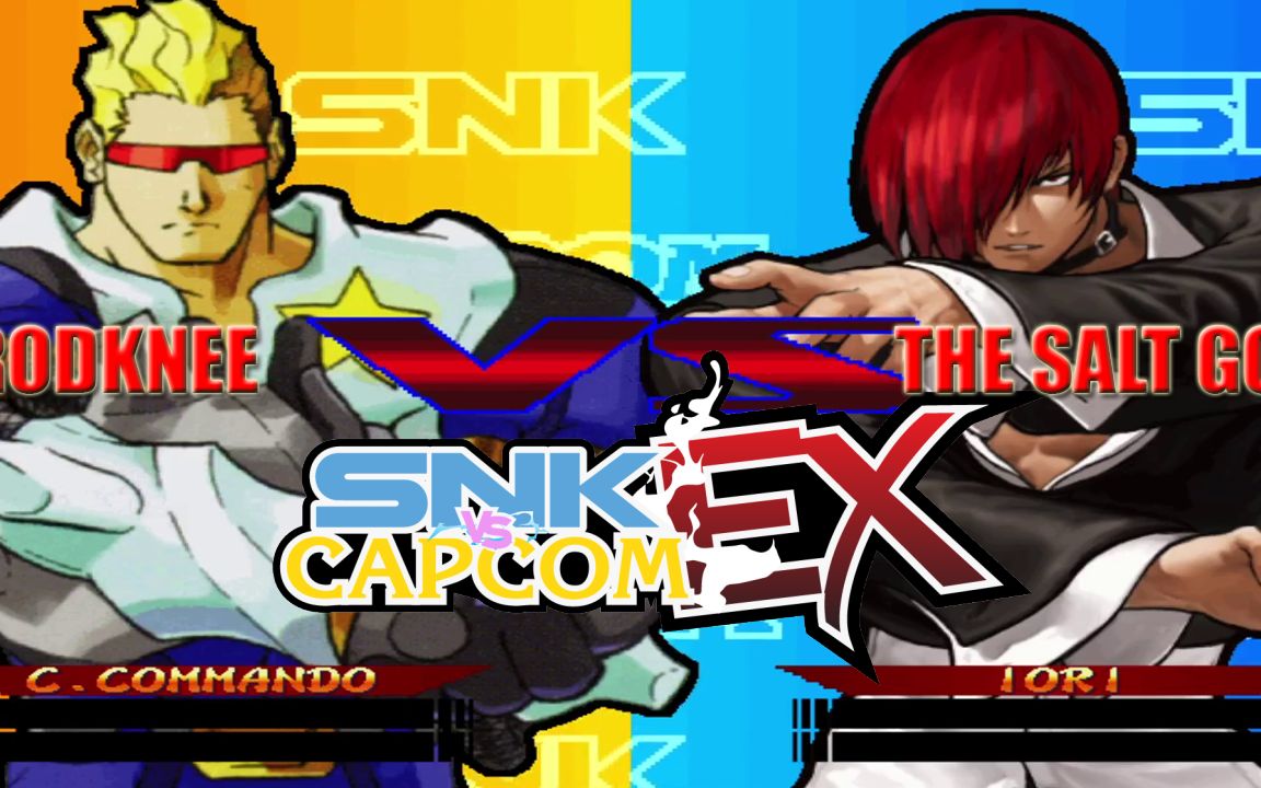 [图]Mugen - Rodknee vs. The Salt God - SNK vs. Capcom EX明星大亂鬥線上對戰