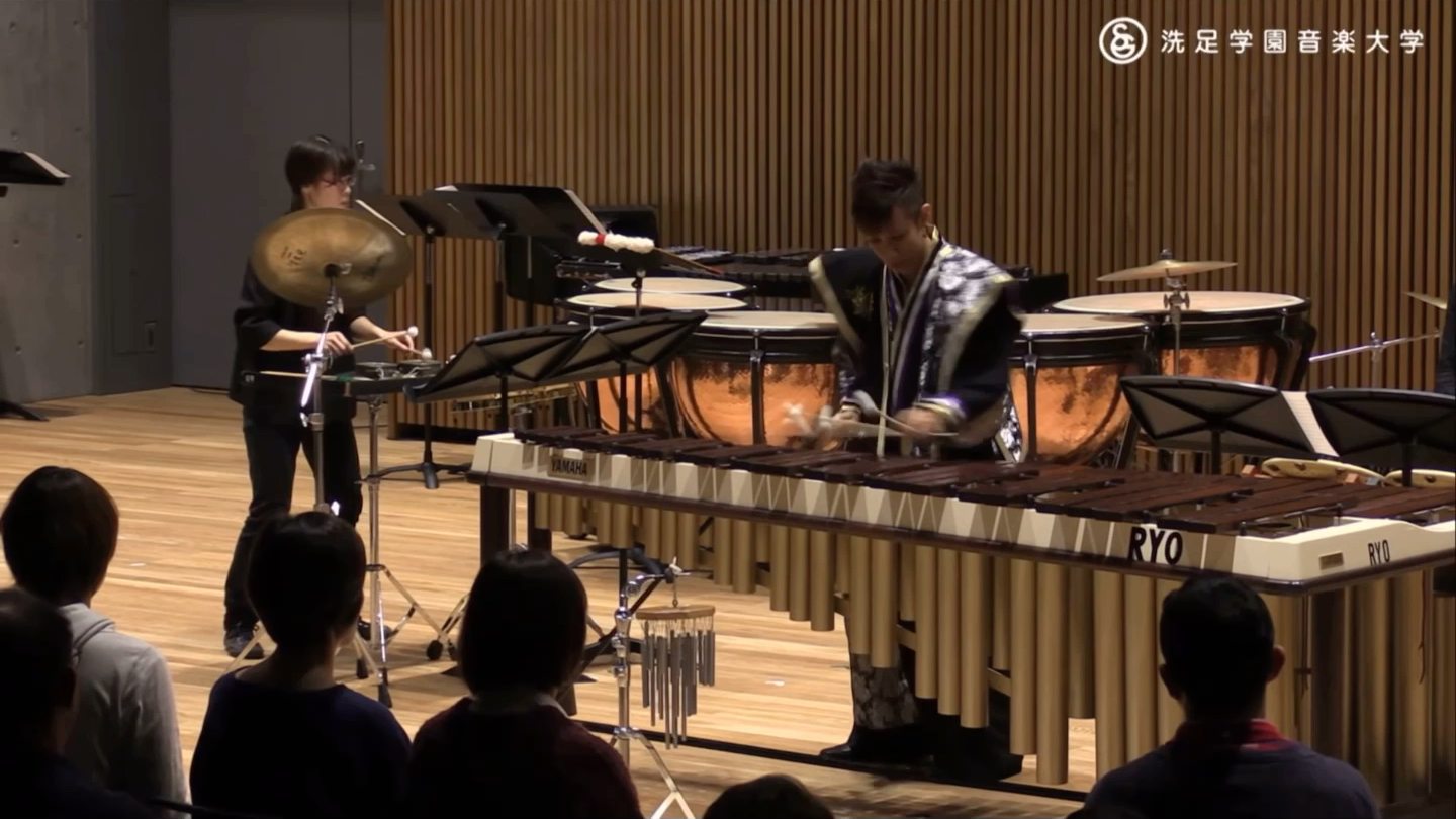 [图]洗足学园音乐大学马林巴圣曲Marimba Spiritual