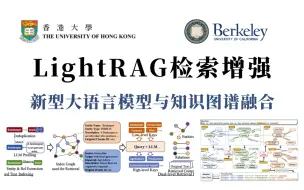 Download Video: 【共享RAG前沿】 港大开源LightRAG检索增强生成系统，加州大学大模型和知识图谱融合GIVE新推理框架