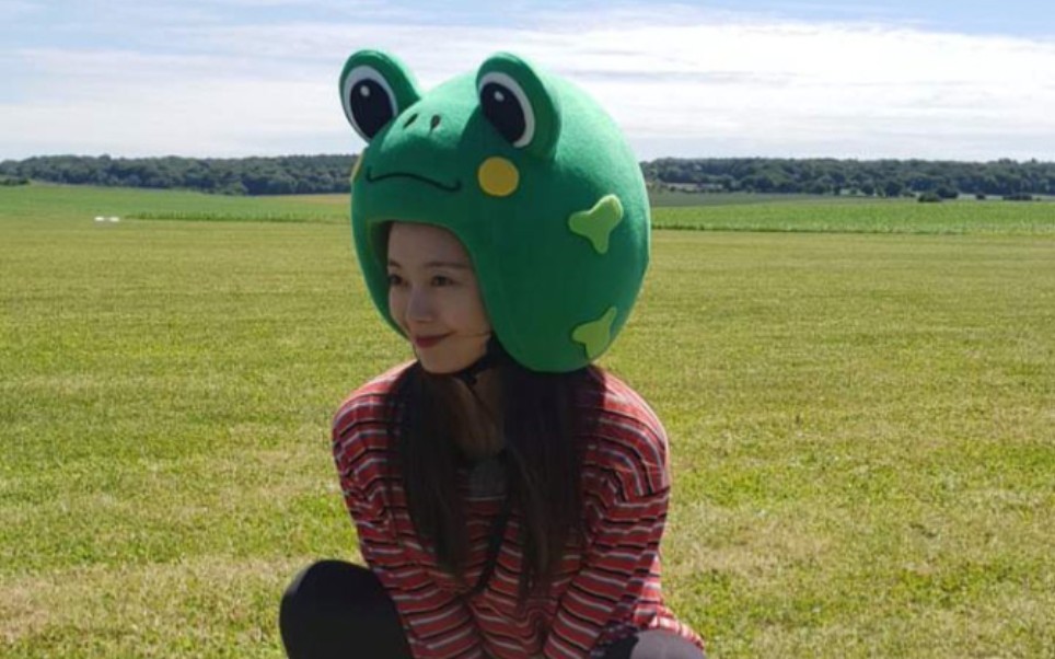 【手作编织】因为喜欢全昭旻所以做了可爱的青蛙笔袋跟发箍