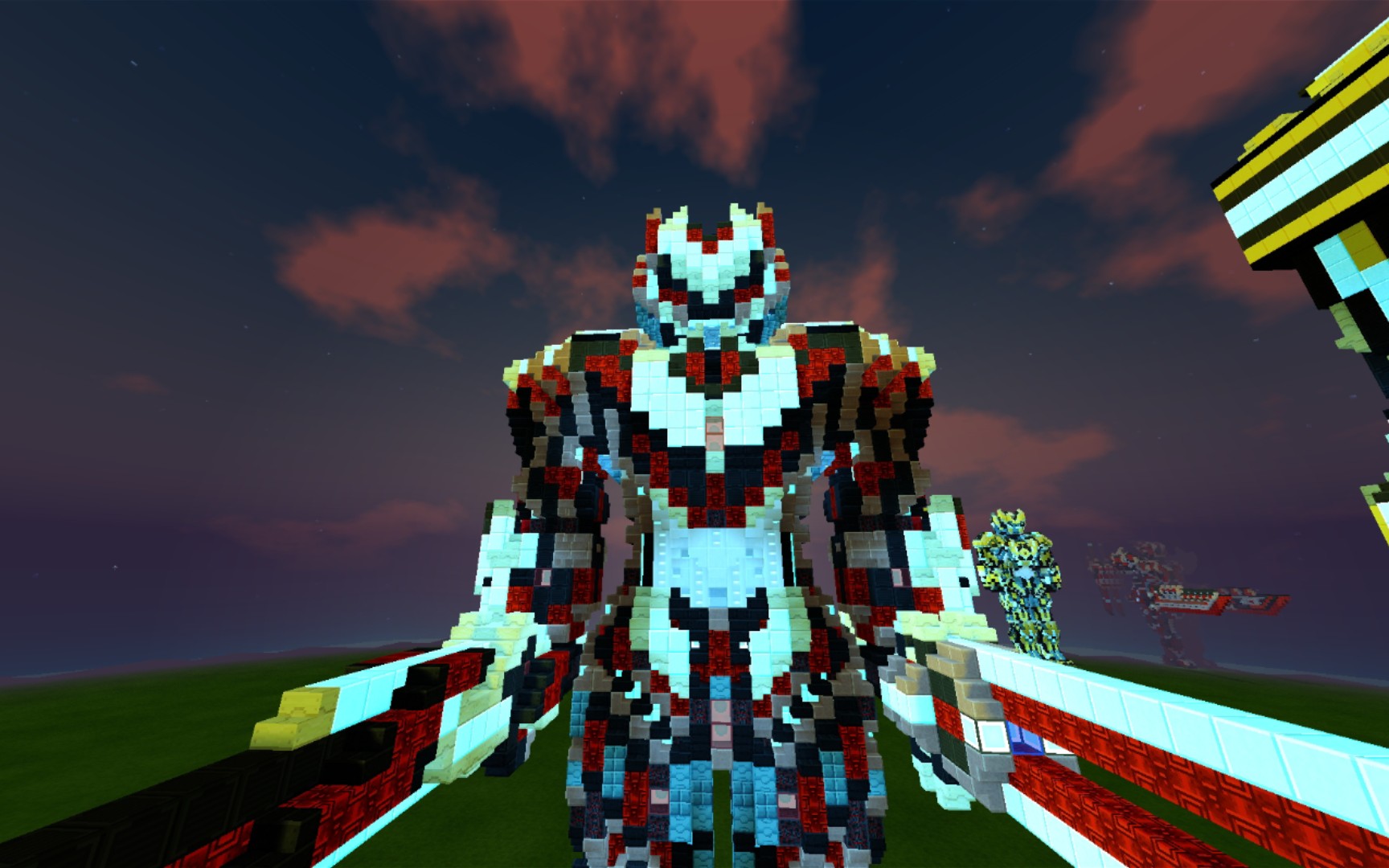 我的世界『机甲』17『银河火花铠』