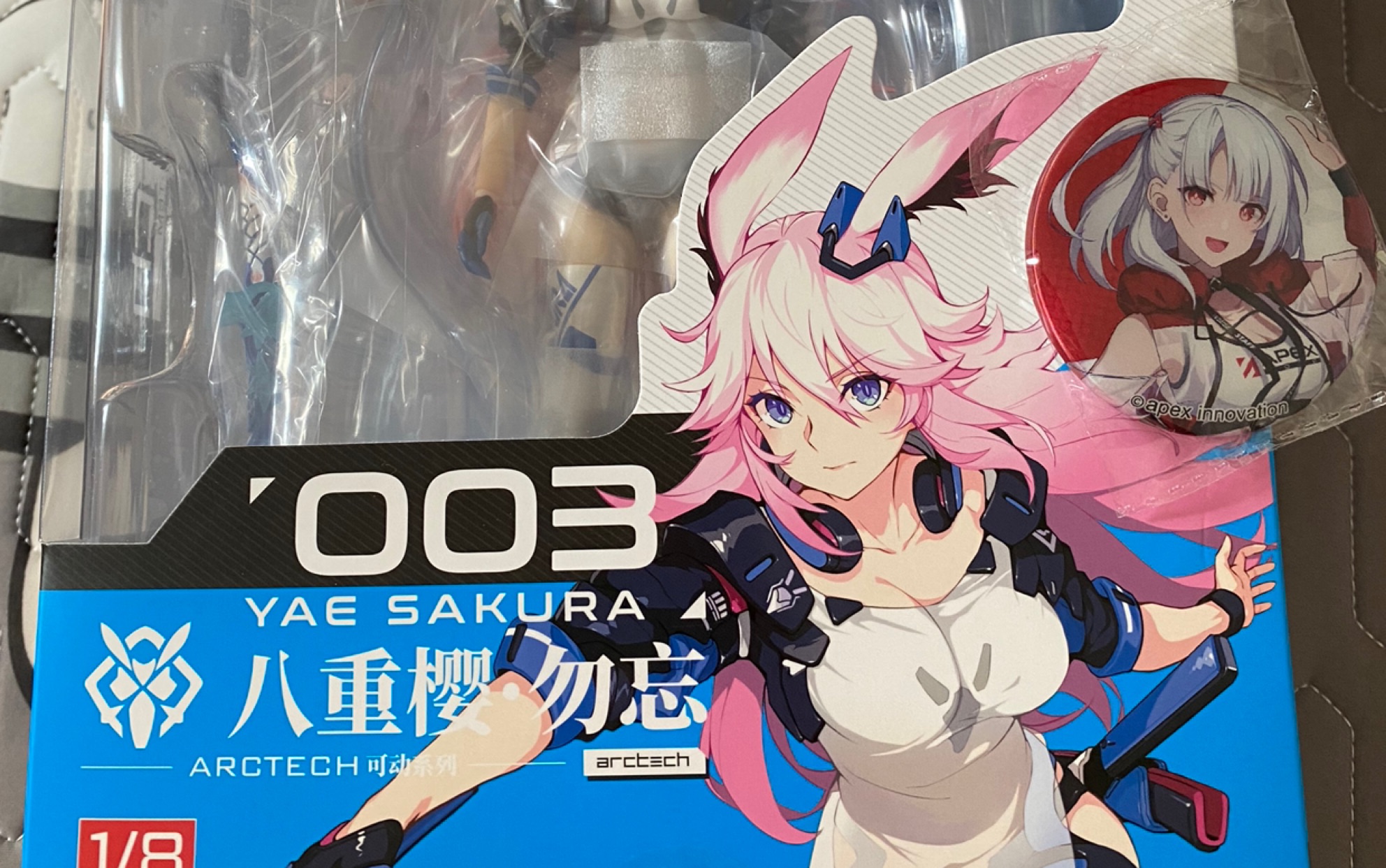 apex八重樱 御神装·勿忘简单开箱(真的是开箱)_哔哩哔哩_bilibili