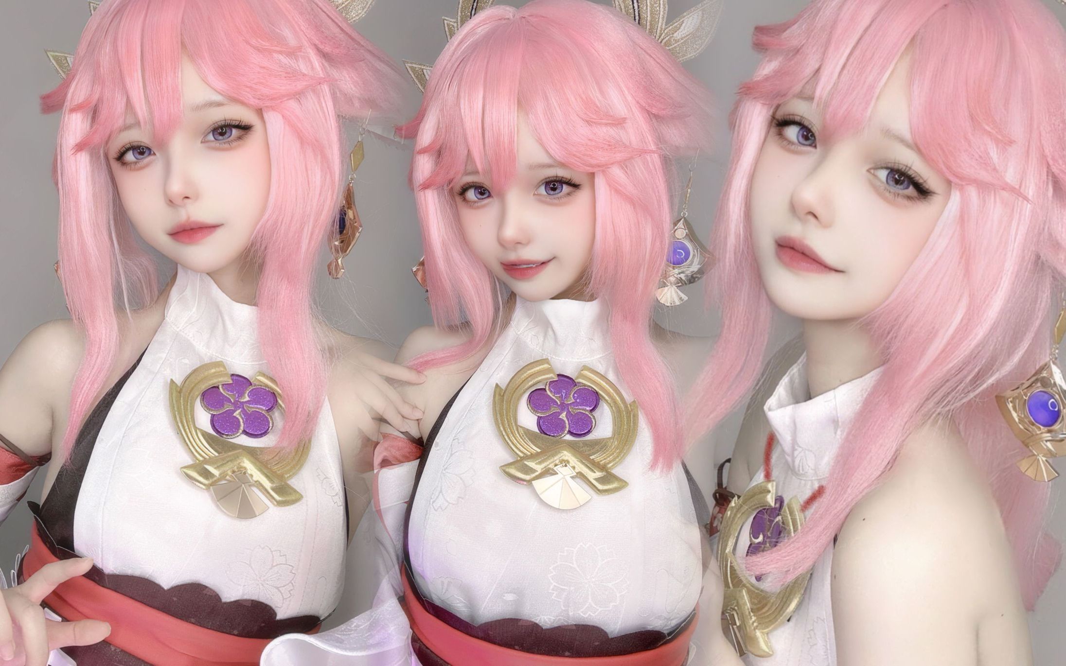 『原神|八重cos』你该不会要拒绝不屑的78八重大人78吧?