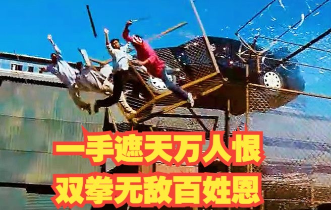 一手遮天万人恨,双拳无敌百姓恩,印度动作电影《双拳无敌》第三集