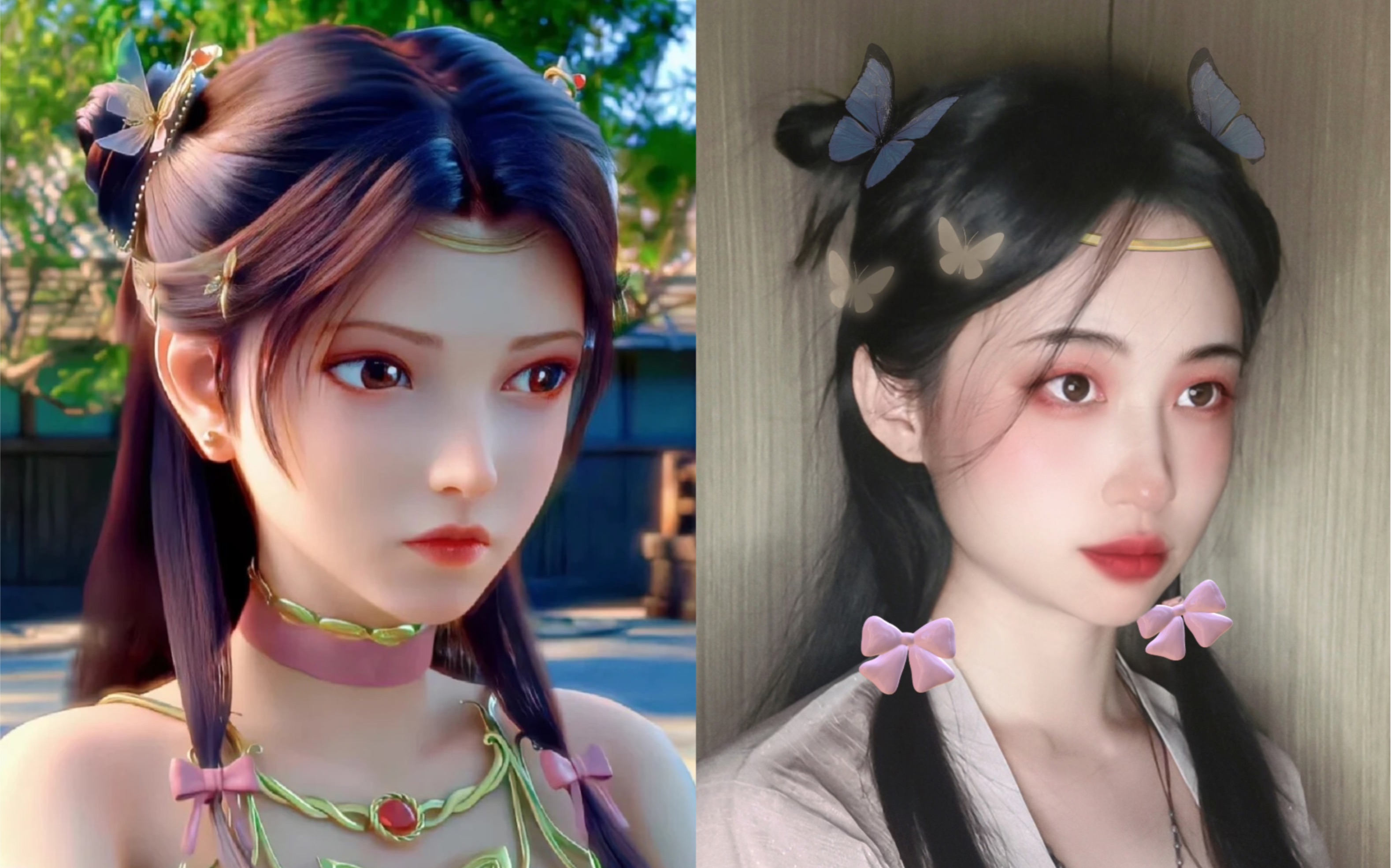 诛仙 田灵儿 发型模仿教程啦