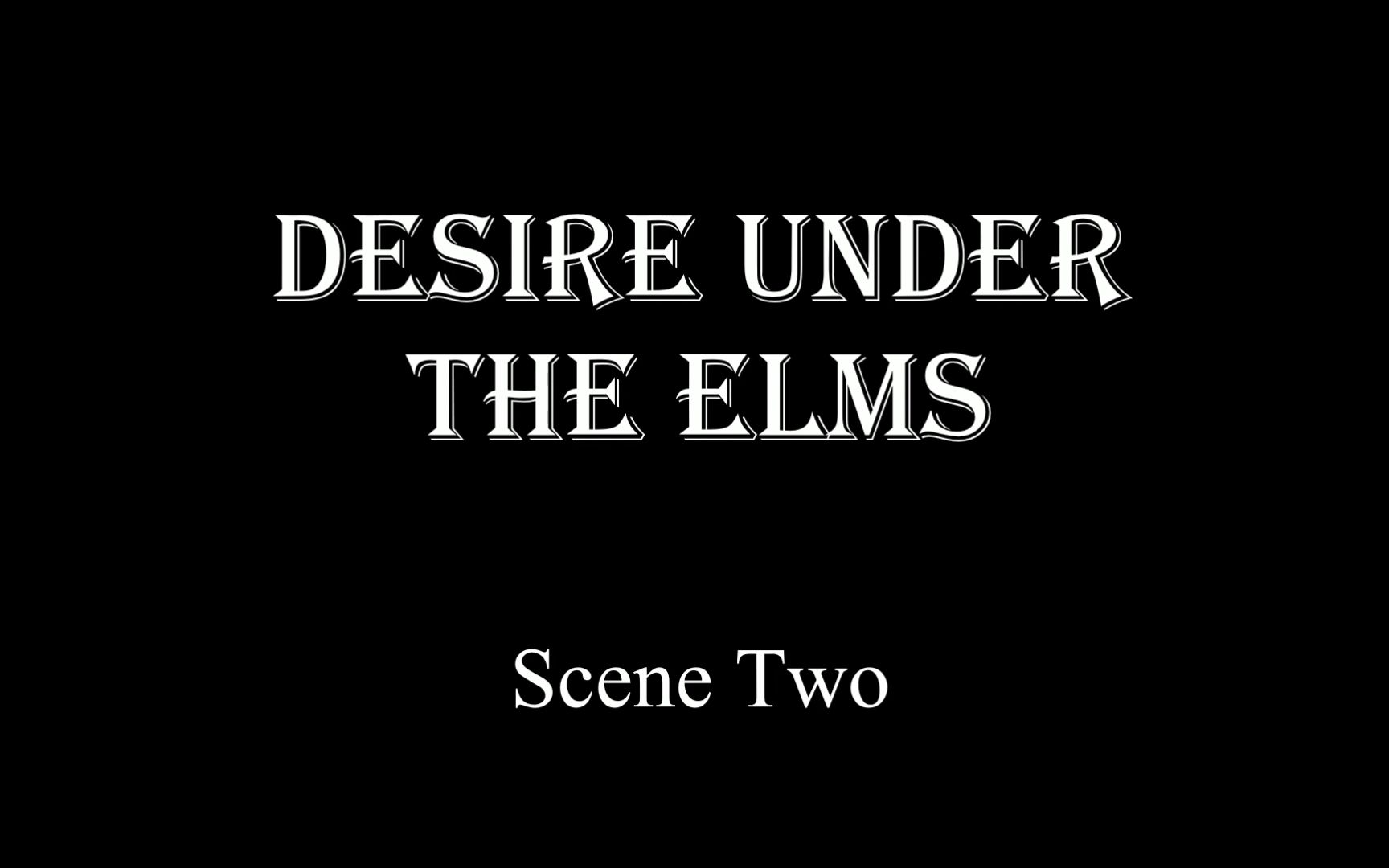 Desire Under the Elms 榆树下的欲望 短片哔哩哔哩bilibili