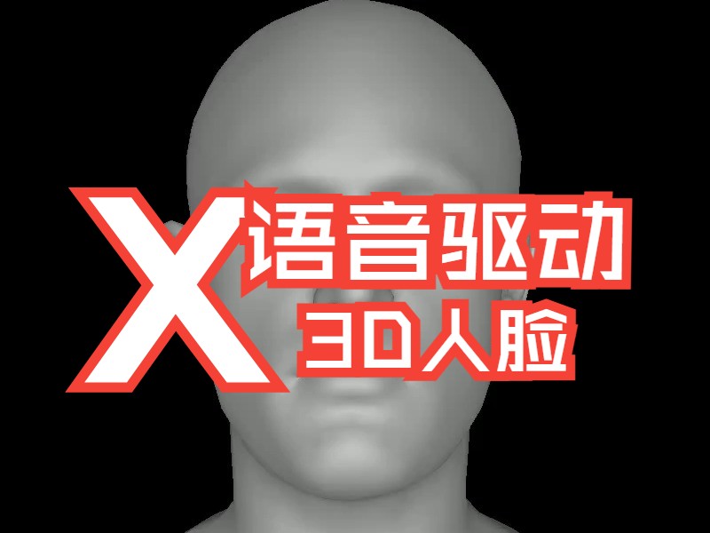 [图]语音驱动的生成式3D人脸表情动画