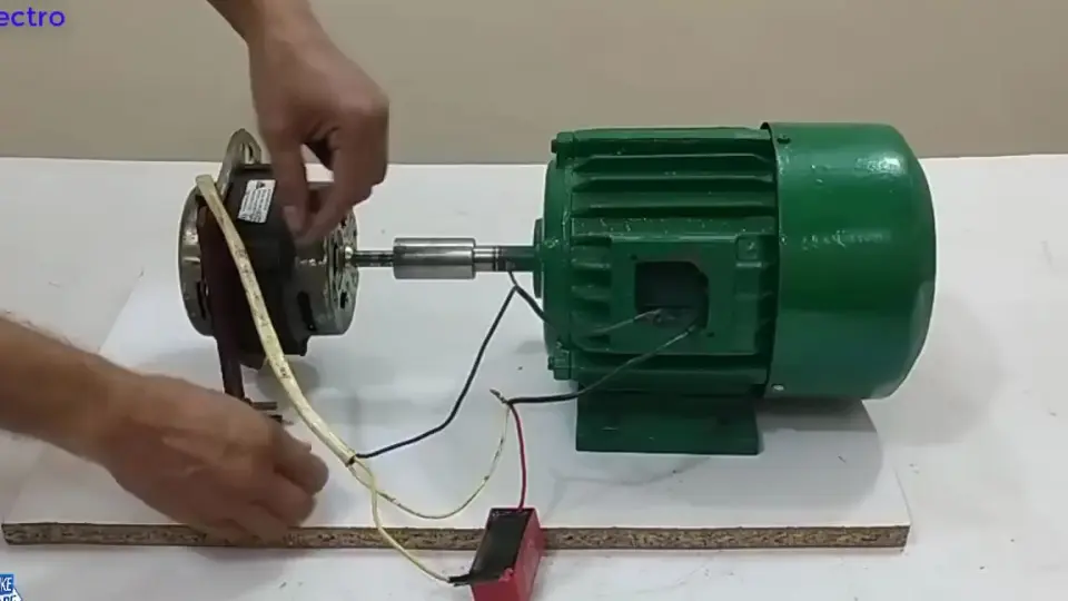 How to Make Self running Electricity Generator