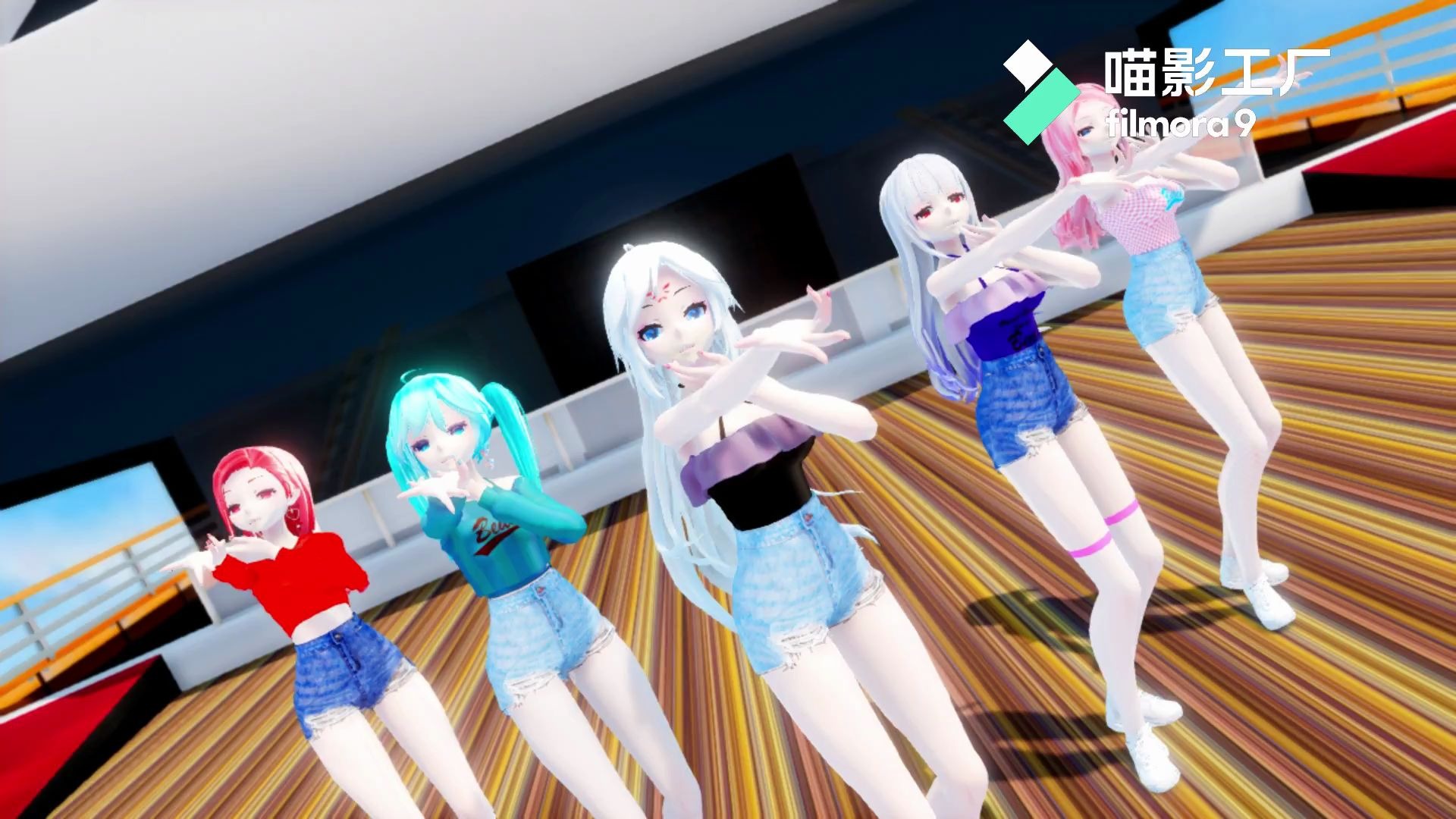 [图]【UP主与V家MMD】Gimme x Gimme 关于你的一切，我想要知道更多~