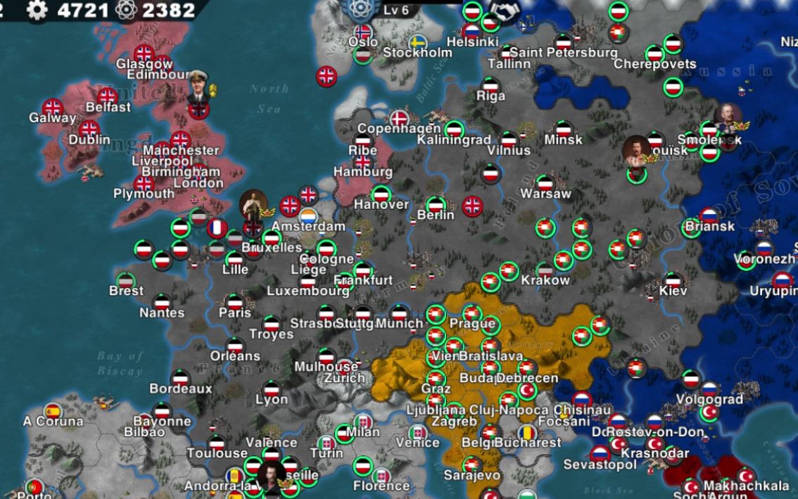 世界征服者4一战mod 德意志帝国番外-帝国雄狮,横扫欧洲,中非拉锯战!