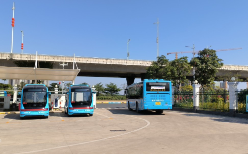 761)广州公交南g3路宇通插电zk6105chevnpg21运行实录(拍摄区间:高新