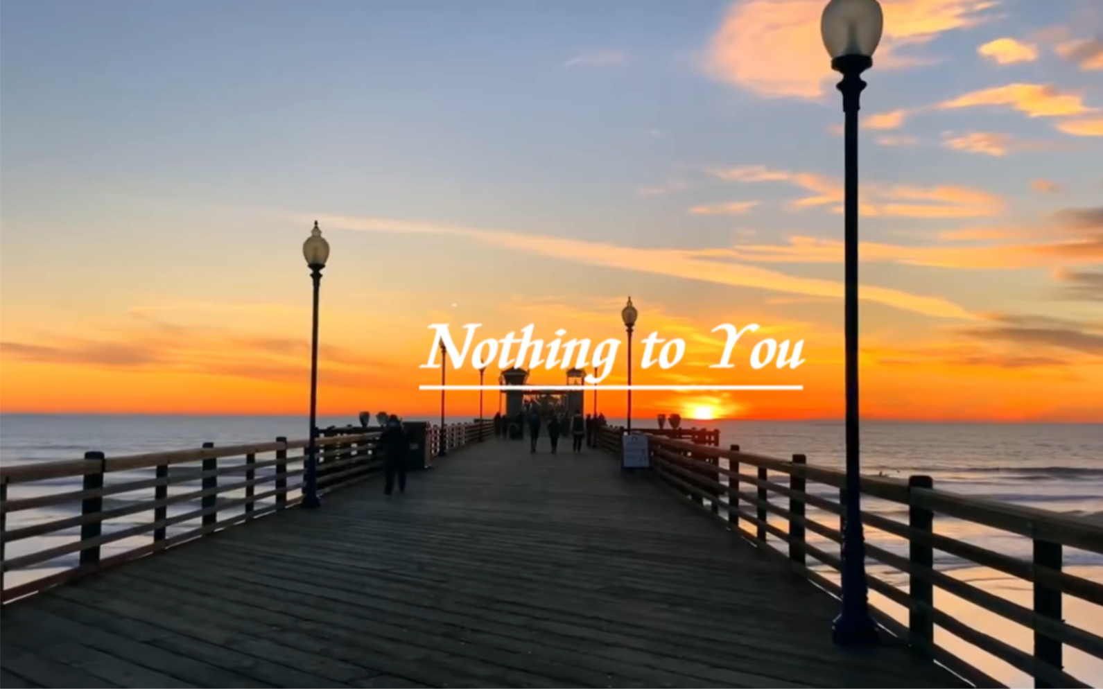 [图]哇呜，温柔嗓音《Nothing to You》来看看尽头的海滩，治愈片刻