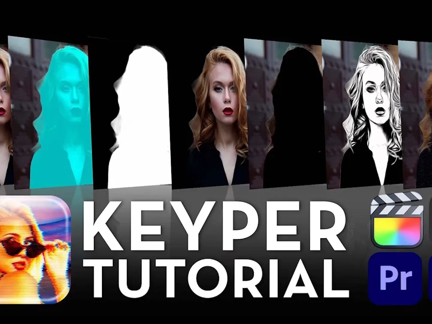 FCPX/PR/AE插件:Sheffield Softworks Keyper 一键AI智能扣像插件 【英文+中文汉化 】哔哩哔哩bilibili