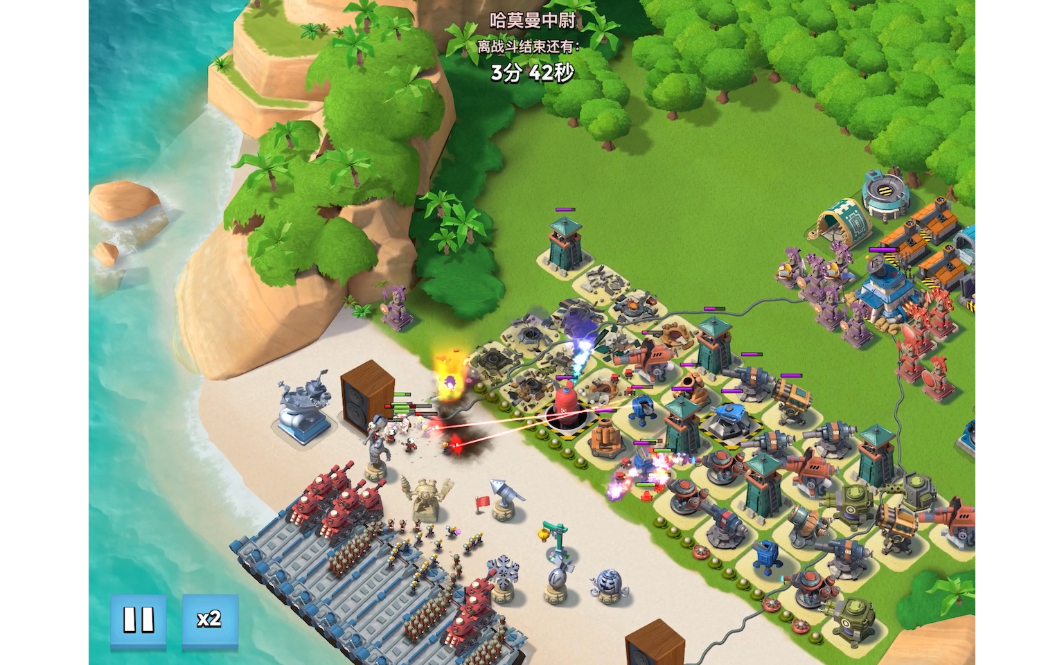 海岛奇兵:防御哈莫曼,还是人海战术(4月22日)