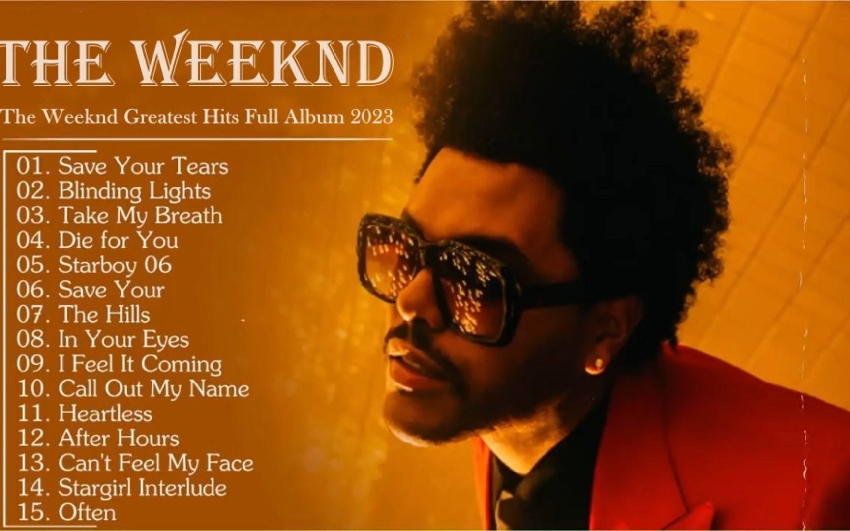 [图]‖ The Weeknd ‖ 盆栽哥精选15首最热歌单