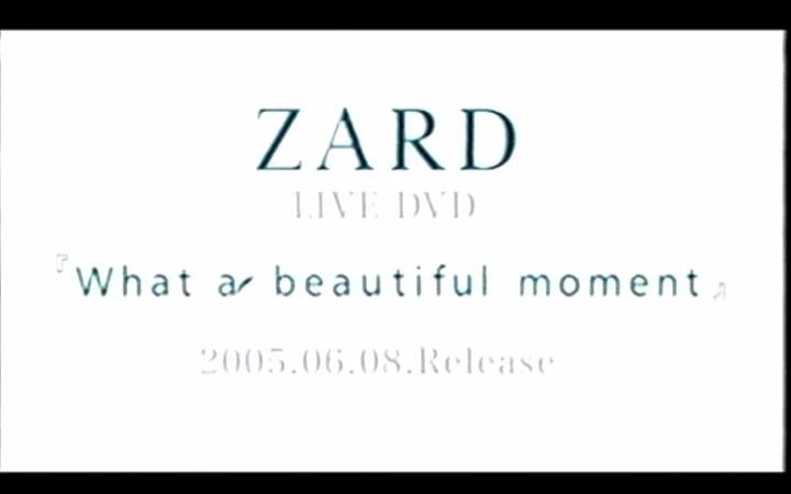 ZARD what a beautiful moment店头VTR哔哩哔哩bilibili