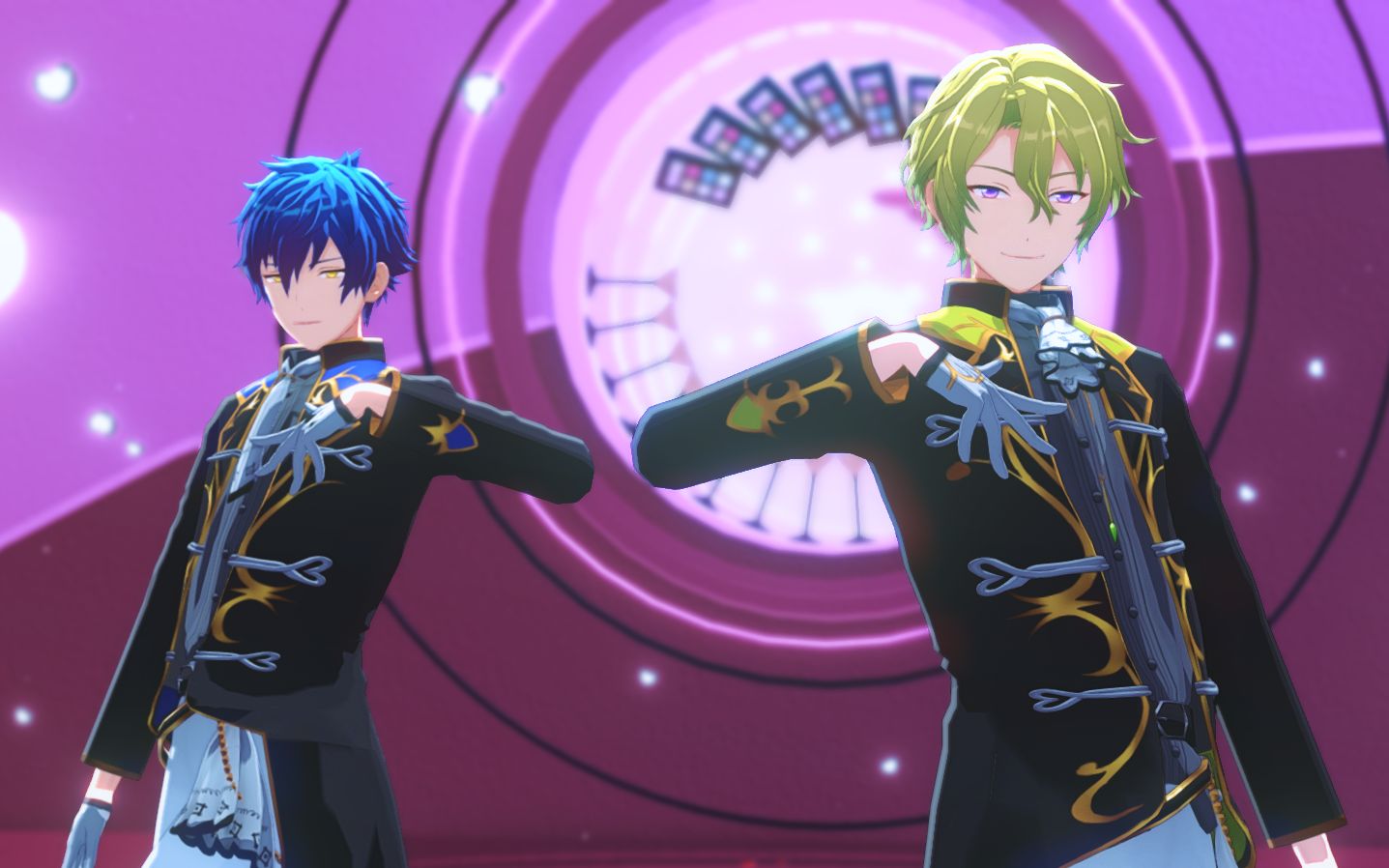 【偶像梦幻祭mmd】gimme×gimme78(涟纯&巴日和)