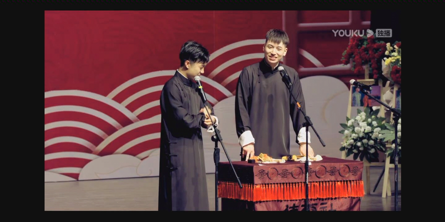 2019年龄龙相声专场上海站,返场打板《同仁堂》.龄龙少年,意气风发.