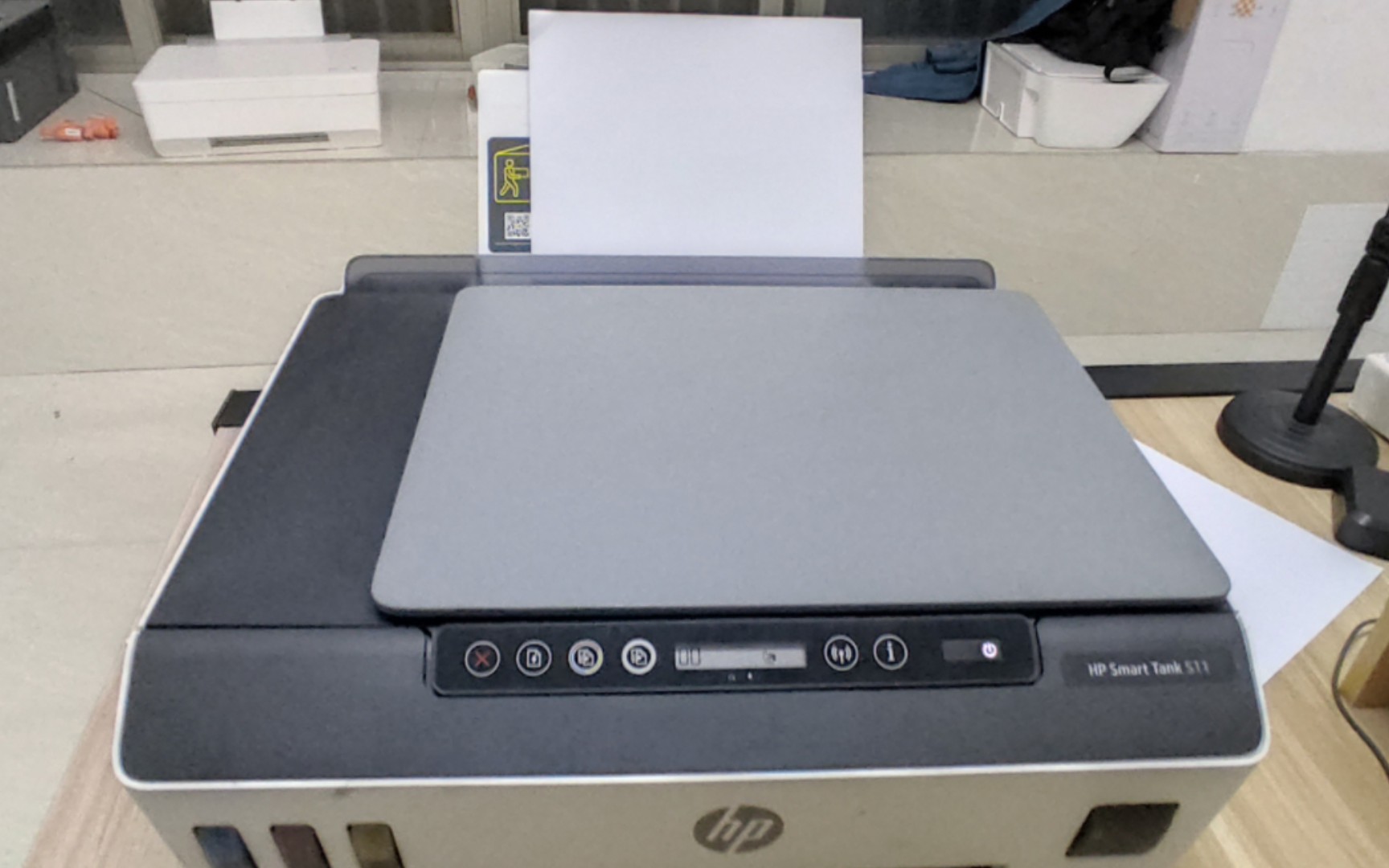 惠普 tank510 530系列 纸张安放