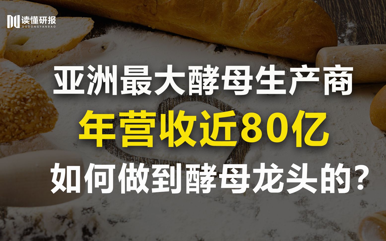 安琪酵母:1块钱1包的安琪酵母,年营业收入近80亿,赚钱多的秘诀是什么?哔哩哔哩bilibili