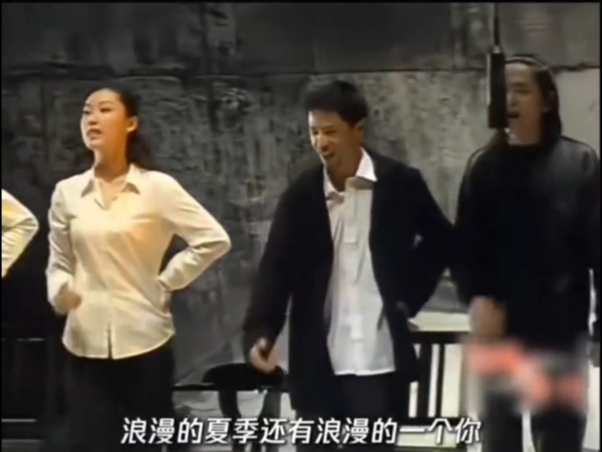 段奕宏和李乃文，好稚嫩
