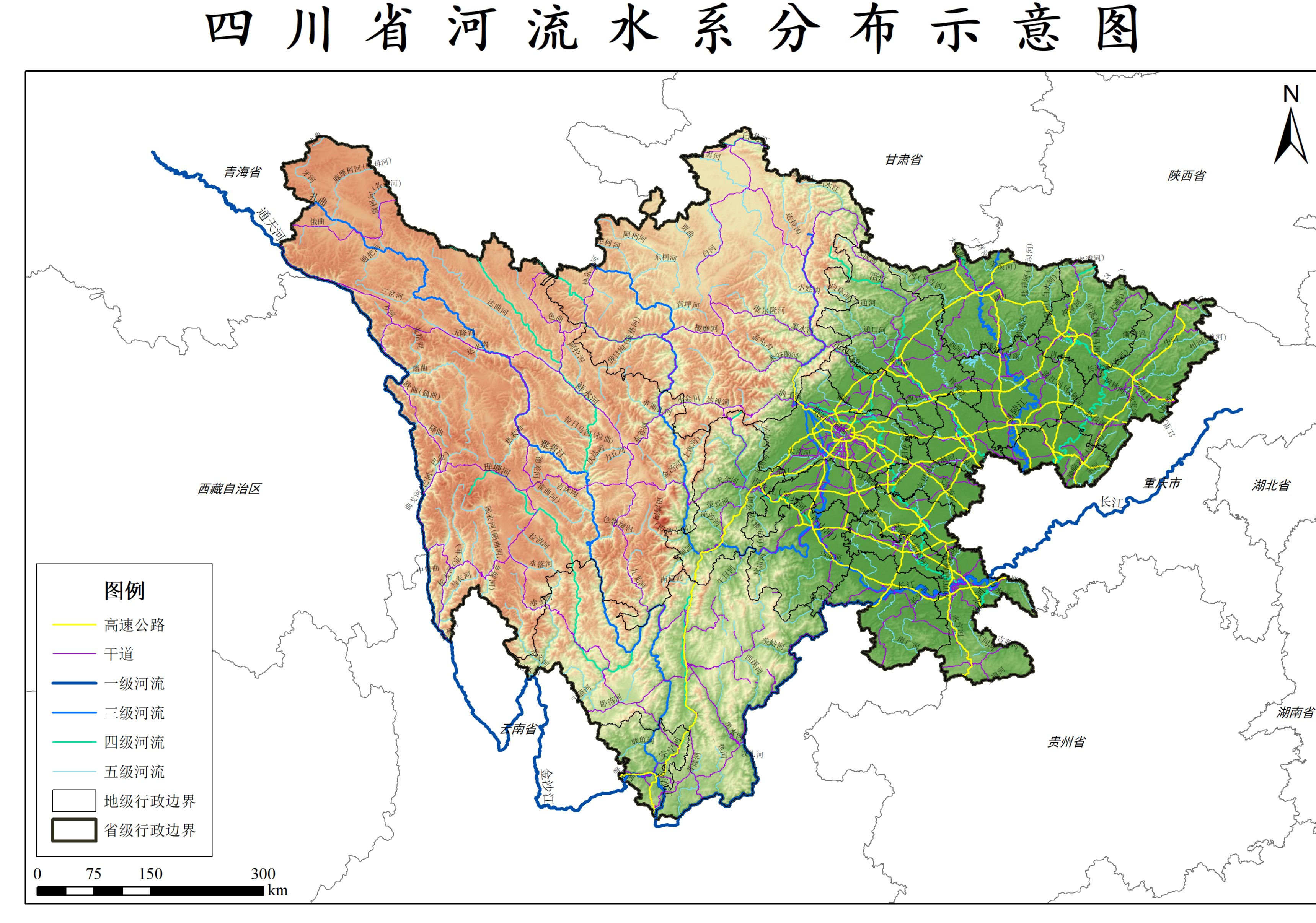 四川大渡河水系图图片