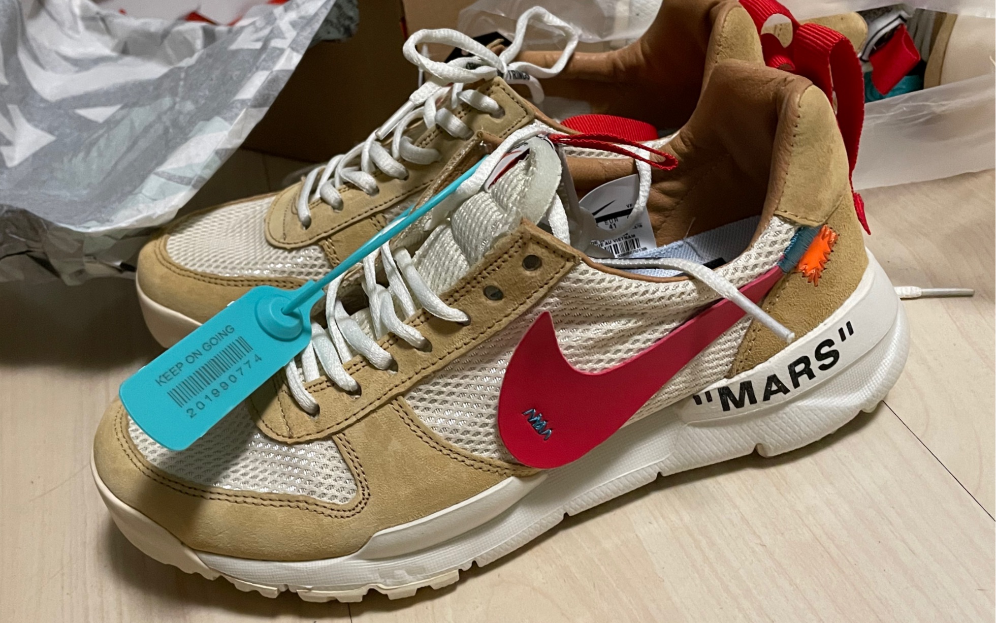 0 gd权志龙同款tom sachs联名 x nikecraft mars