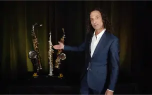 Download Video: Kenny G介绍自家Saxophone