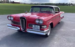 50年代末期福特汽车公司新品牌中阶轿车- 1958 Edsel Corsair