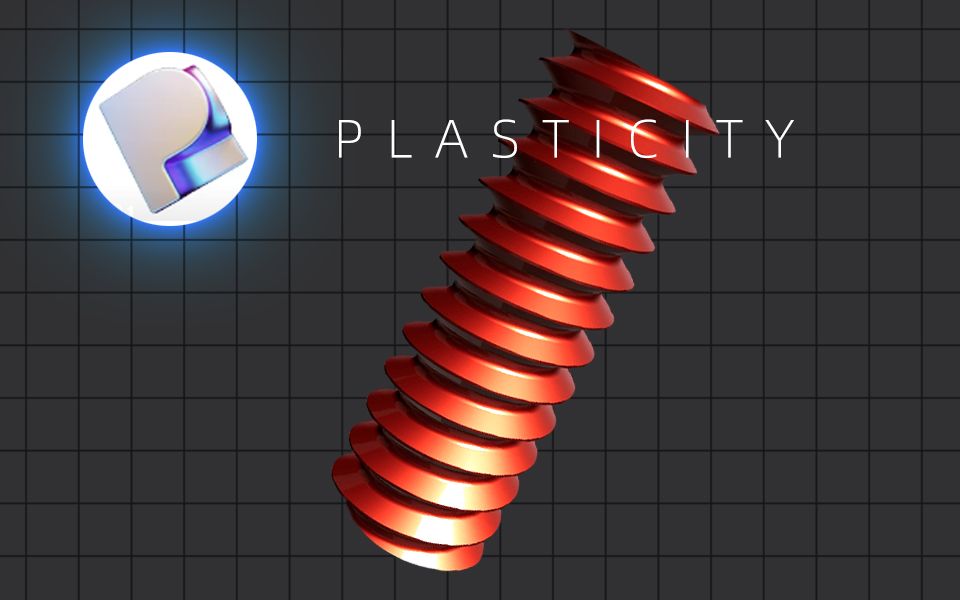 Plasticity必须教程螺丝螺纹制作哔哩哔哩bilibili