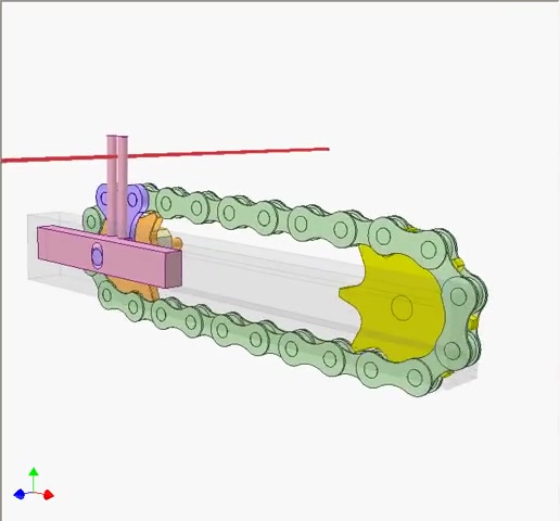 机构动画——链传动