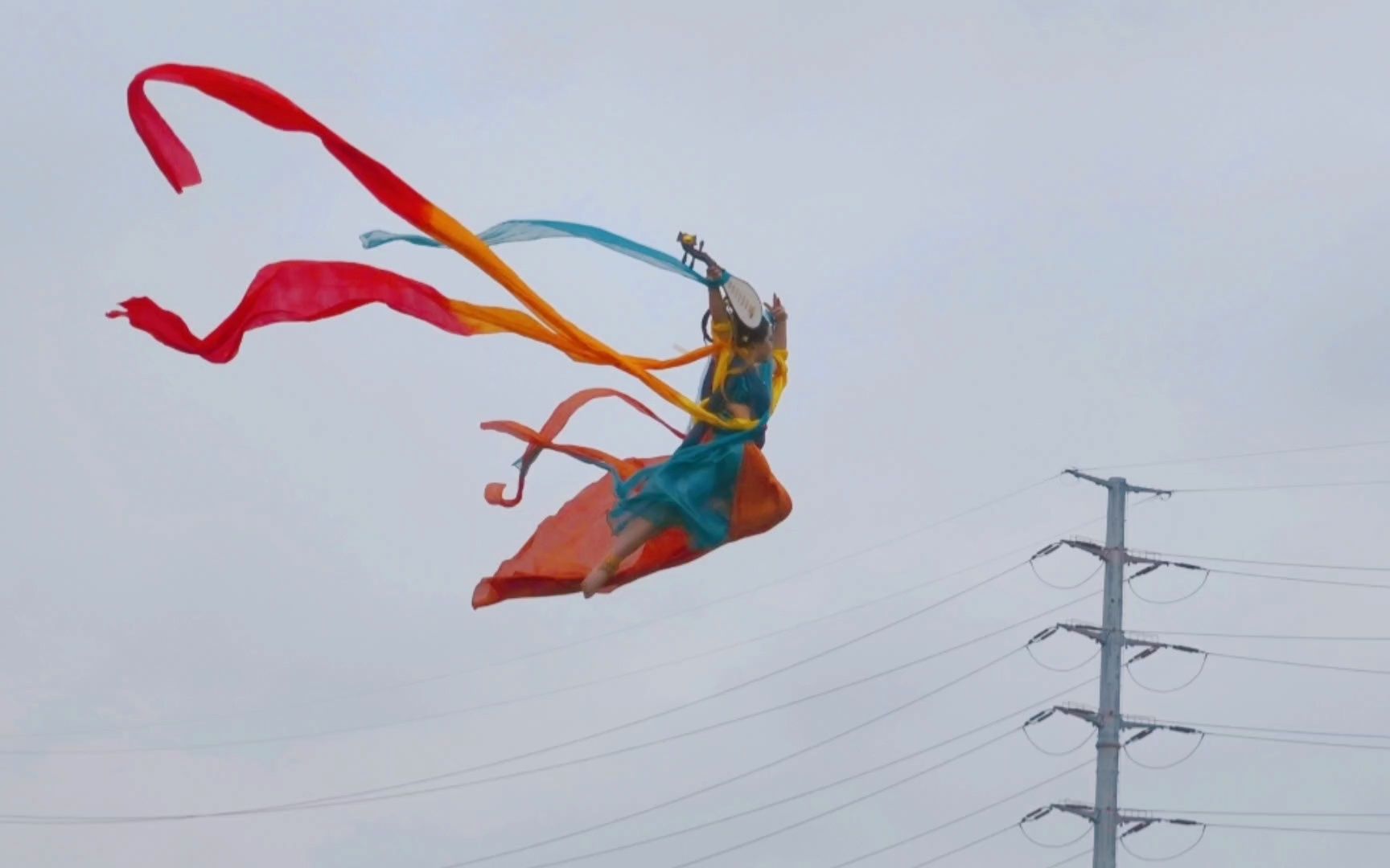 【圆梦】一年半之后,我终于弥补了上次威亚飞天的遗憾!