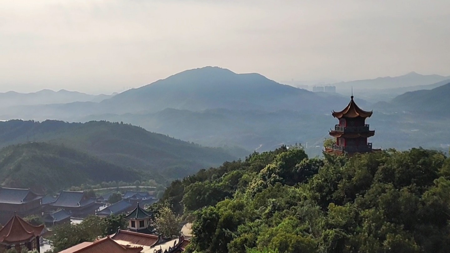 海丰莲花山云莲寺风光 广东汕尾