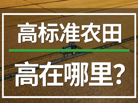 高标准农田高在哪里?什么是高标准农田建设?#高标准农田建设 #分享农业知识帮农民增产增收 #滴灌喷灌水肥一体化 #节水灌溉 #耐特菲姆哔哩哔哩bilibili