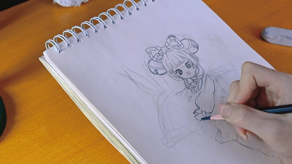 【简笔画】原神瑶瑶