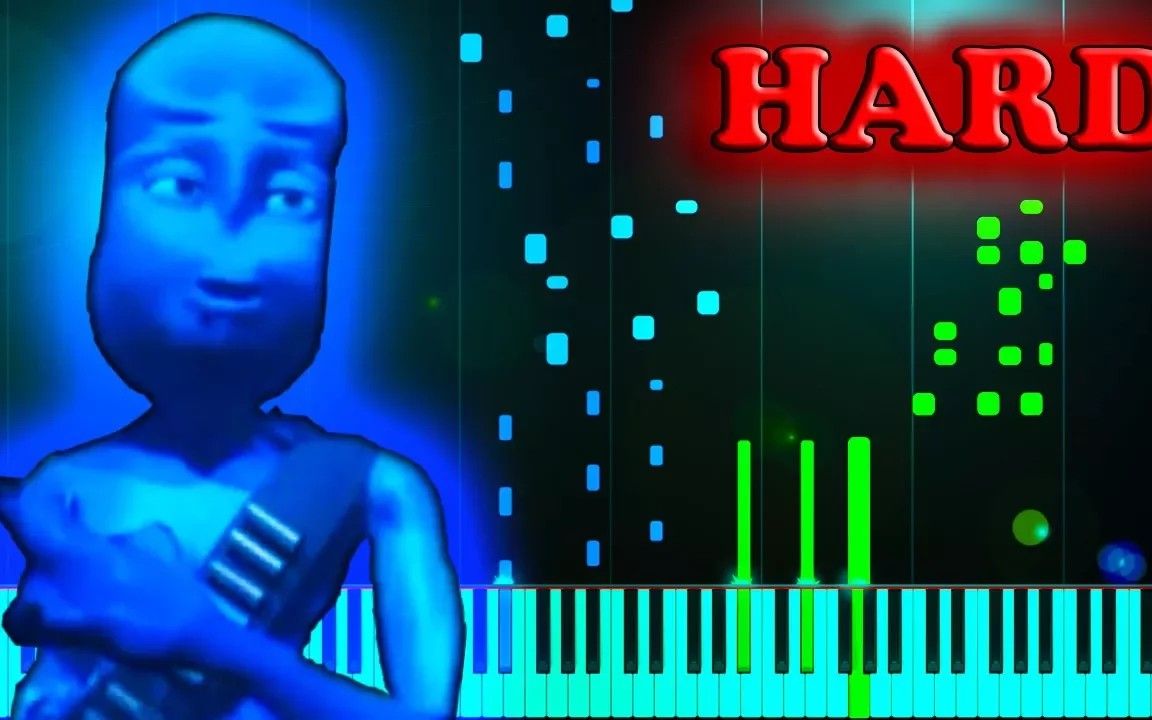 【钢琴教程】EIFFEL 65 - BLUE (DA BA DEE)_哔哩哔哩_bilibili