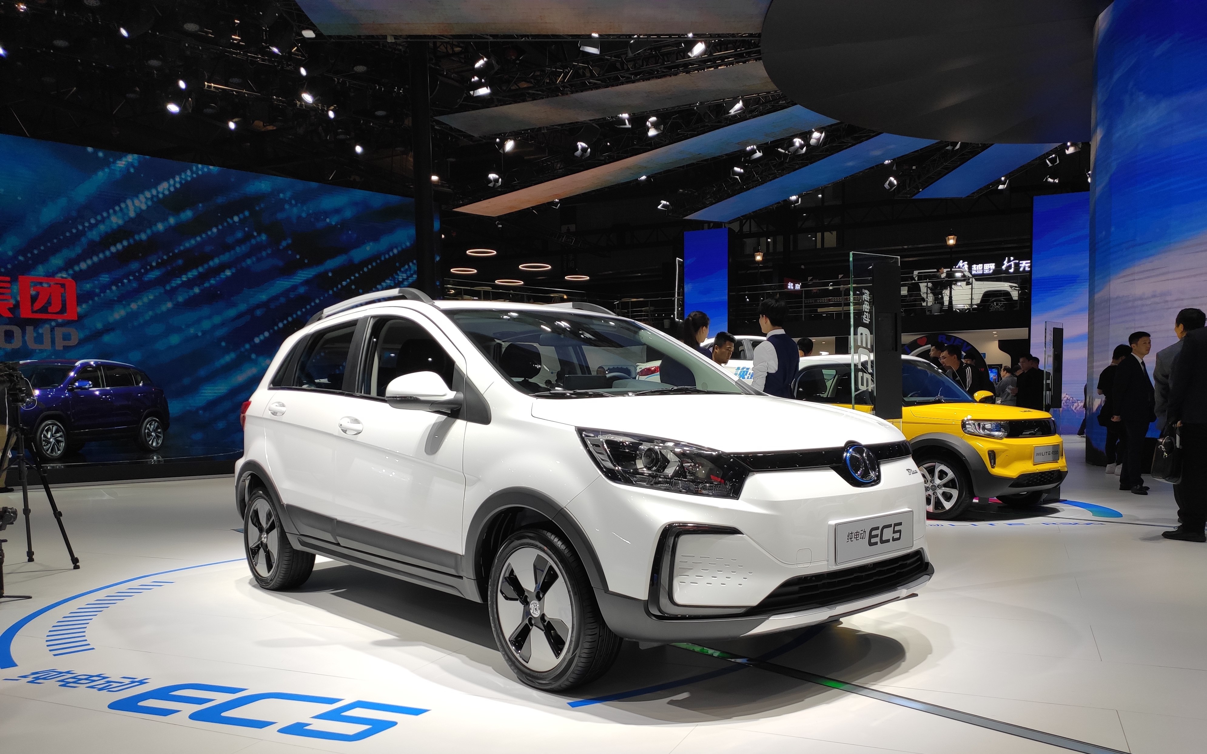 2019上海车展 实拍北汽ec5